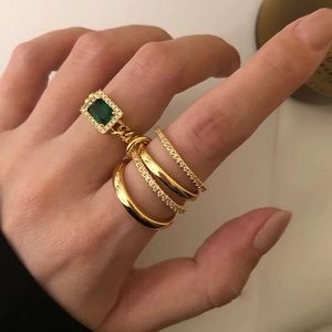 Handmade - 9.25 silver chain ring